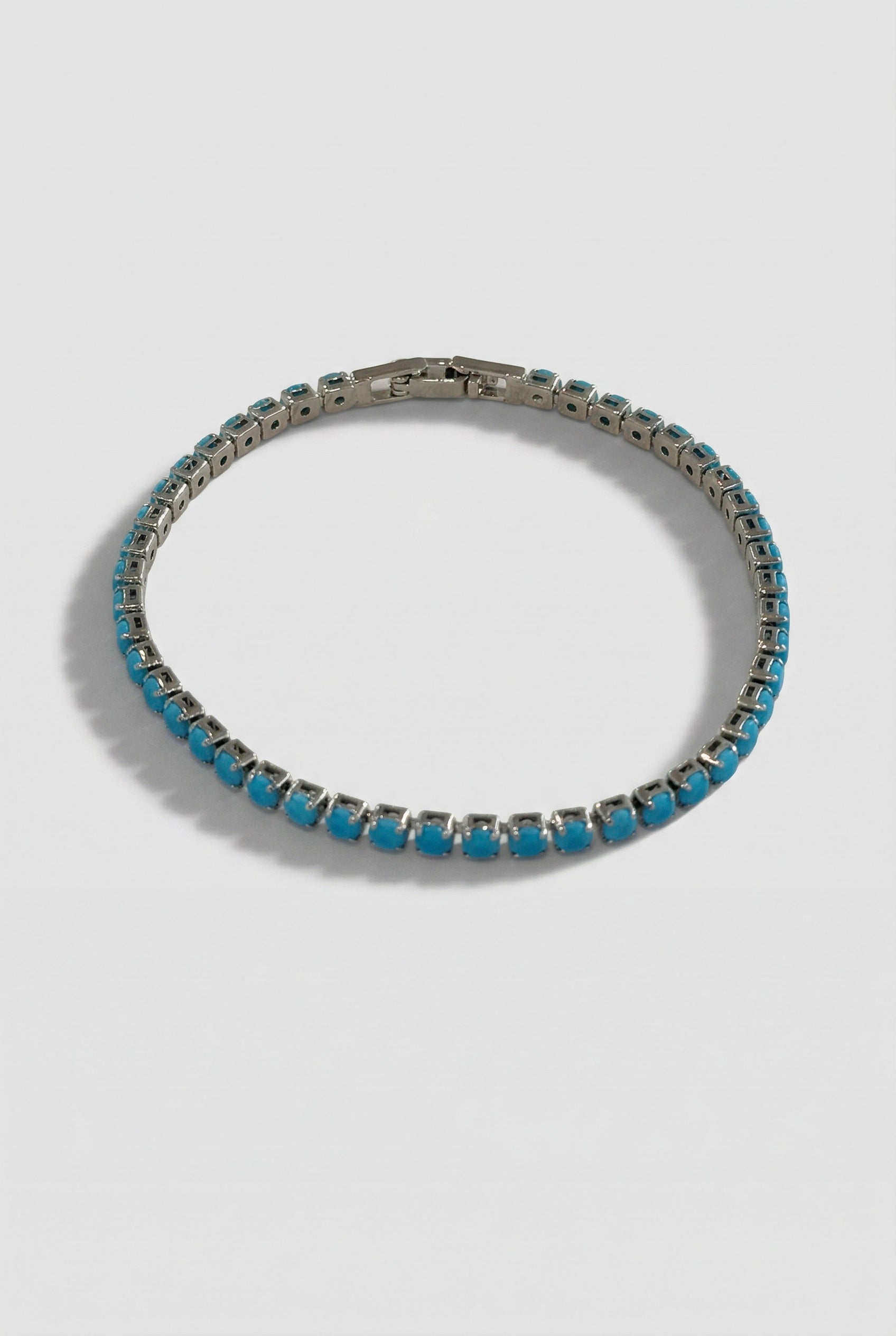 Turquoise Glow Tennis Bracelet