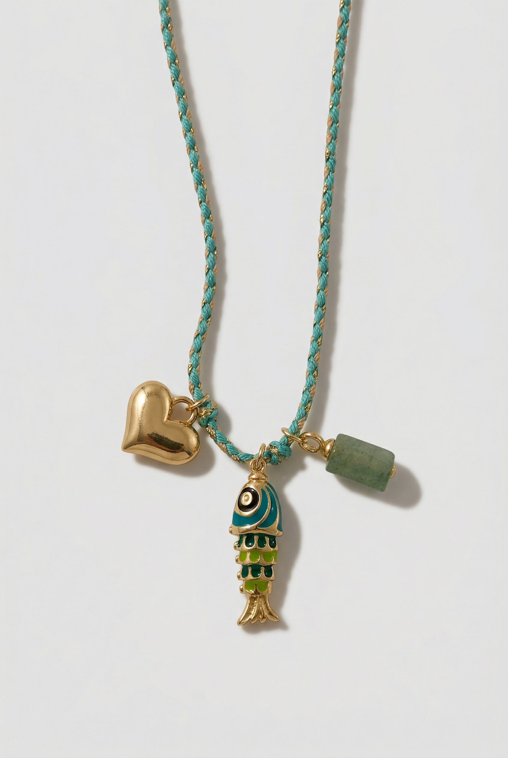 Azure Tides Charm Necklace