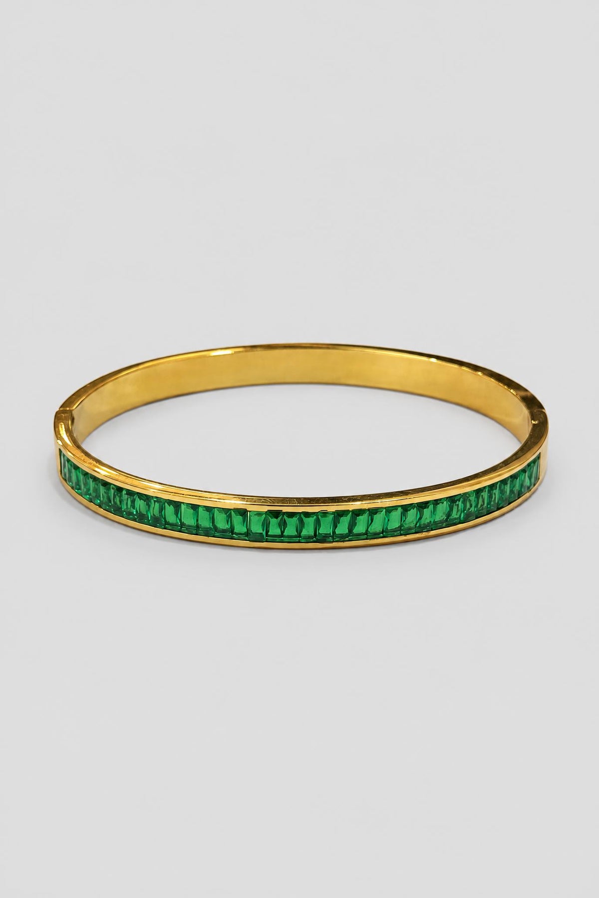 Emerald Accent Bracelet