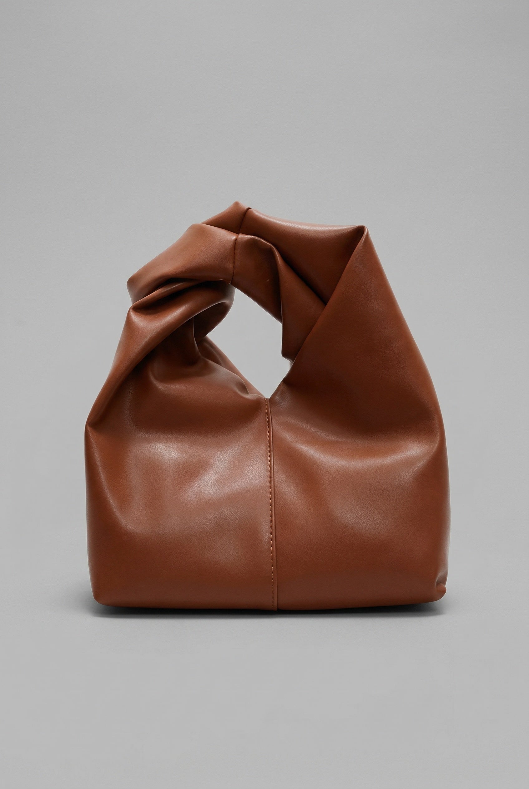 Twist Handle Hobo Bag