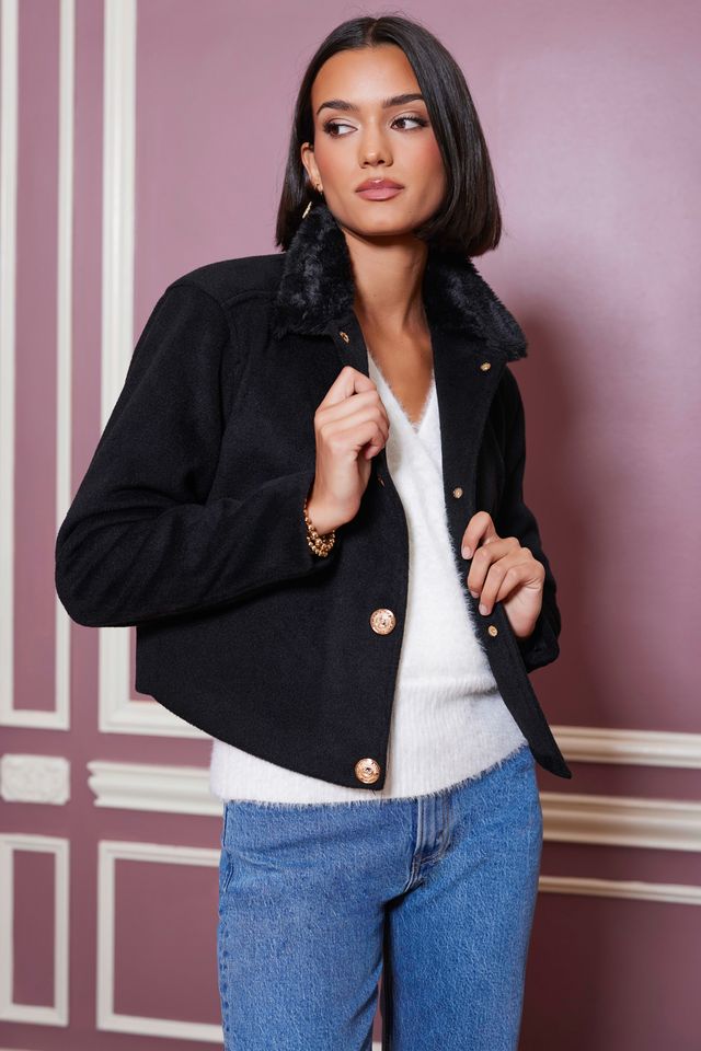 Lily Fur Collar Jacket