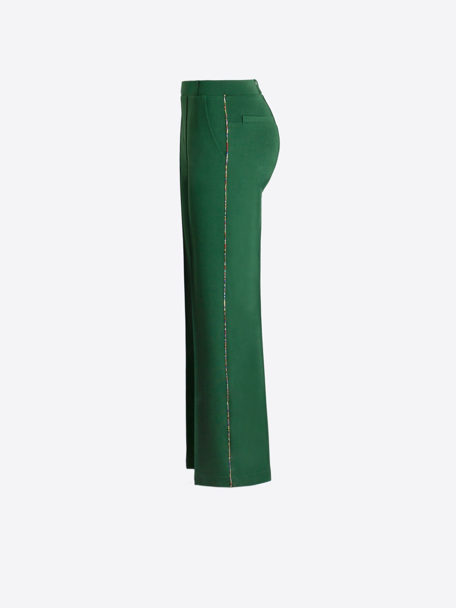Vilagallo Carla Punta Roma Verde Trouser