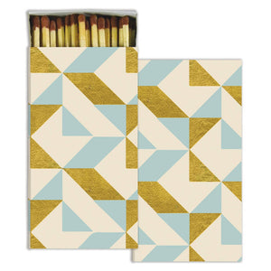 Gold Foil Colette Graphic Match Box front | MILK MONEY cute gifts