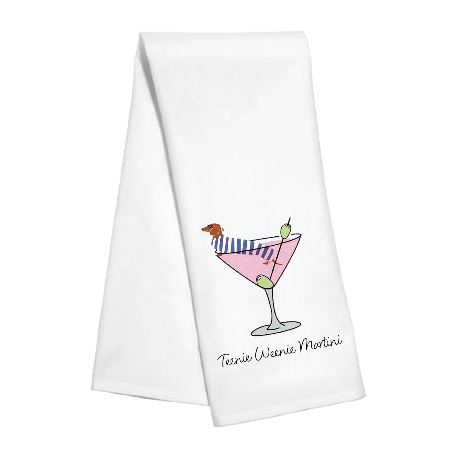 Teenie Weenie Martini Kitchen Towel