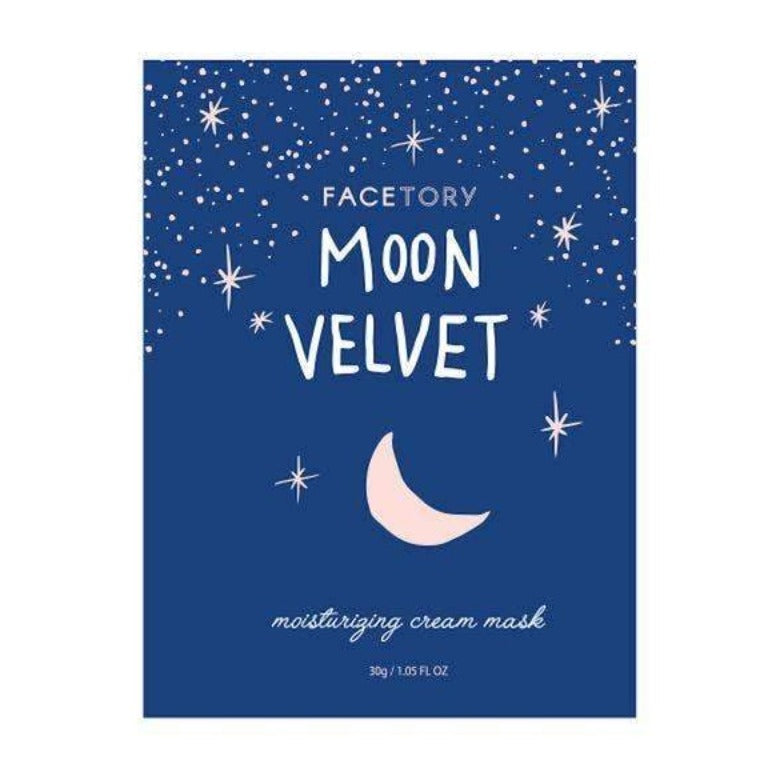 Moon Velvet Moisturizing Cream Mask by FaceTory front | MILK MONEY milkmoney.co | natural skin care products. organic skin care. clean beauty products. natural skincare. organic beauty products. 