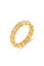 Braided Rattan Style Ring gold thin front | MILK MONEY milkmoney.co | cute rings, simple rings, casual rings, simple rings for women, trendy rings, cute rings for women, cute cheap rings, casual rings for women
