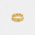 CZ Studded Ring thick gold front | MILK MONEY milkmoney.co | cute bracelets. cool bracelets. beach bracelets. bracelet packs. cute cheap bracelets. cute simple bracelets. cute bracelets with beads. cute women's bracelets. 