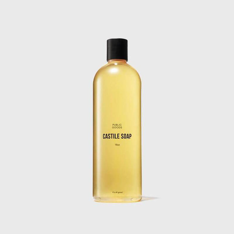 Castile Soap by Public Goods front | MILK MONEY milkmoney.co | natural skin care products. natural skin care products. clean beauty products. organic skin care products. natural skincare. vegan skincare. organic skincare. organic beauty products. vegan cruelty free skincare. 
