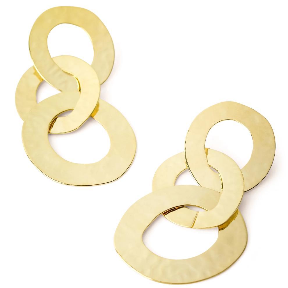 Izzy Triple Circle Earrings