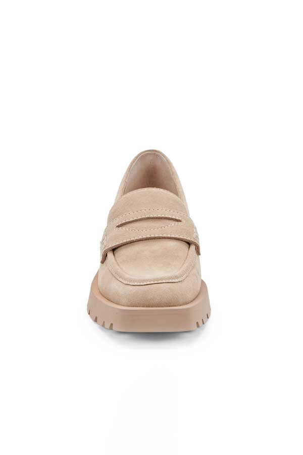 Dolce Vita Elias Loafer dune sand front | MILK MONEY milkmoney.co | cute shoes for women. ladies shoes. nice shoes for women. footwear for women. ladies shoes online. ladies footwear. womens shoes and boots. pretty shoes for women. beautiful shoes for women.