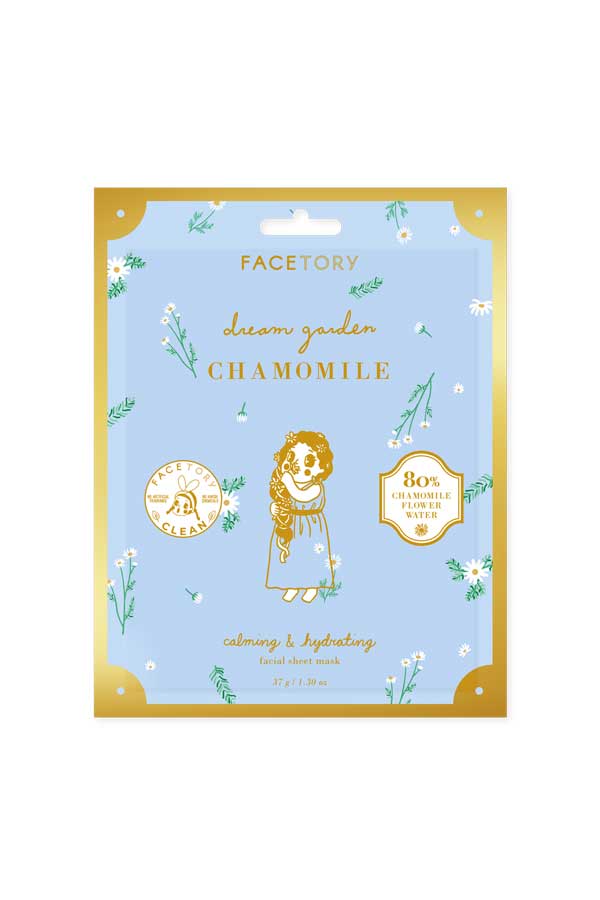 FaceTory Dream Garden Chamomile Mask front | MILK MONEY milkmoney.co | natural skin care products. organic skin care. clean beauty products. organic skin care products. natural skincare. vegan skincare. organic skincare. organic beauty products. vegan cruelty free skincare. vegan skincare products