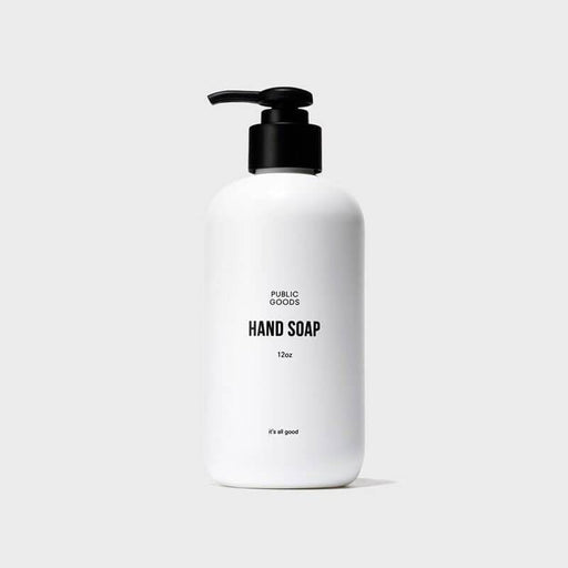 Hand Soap by Public Goods 12oz front | MILK MONEY milkmoney.co | natural skin care products. organic skin care. clean beauty products. organic skin care products. 