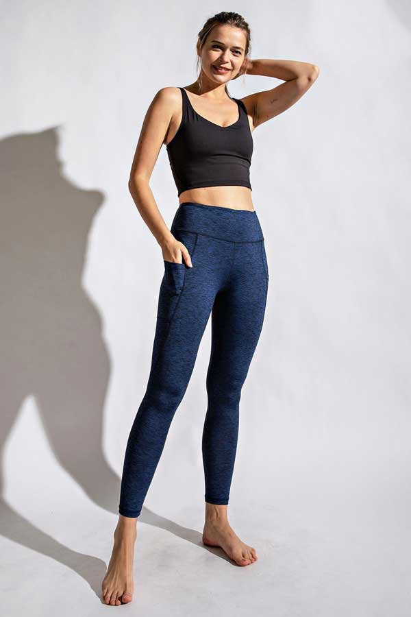 Goodmove | Go Move High Waisted Gym Leggings - Black | The Sports Edit