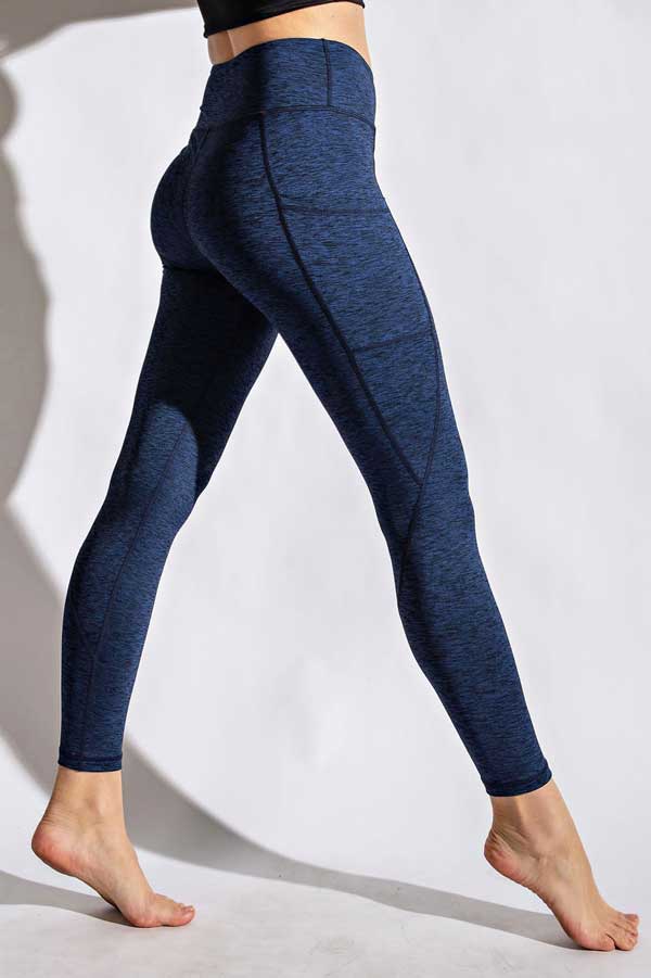 4 Way Stretch Yoga Pants Waist & Side Pockets - Sports Workout Leggings for  Women (Royal Blue and Grey Medium) : : Clothing, Shoes &  Accessories
