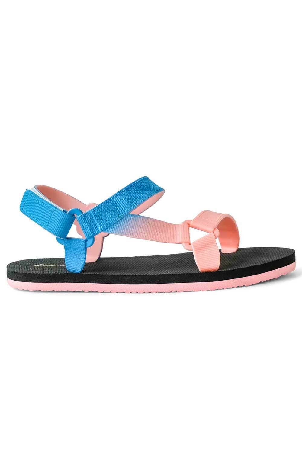 Icela Sandals Blue Pink side - MILK MONEY