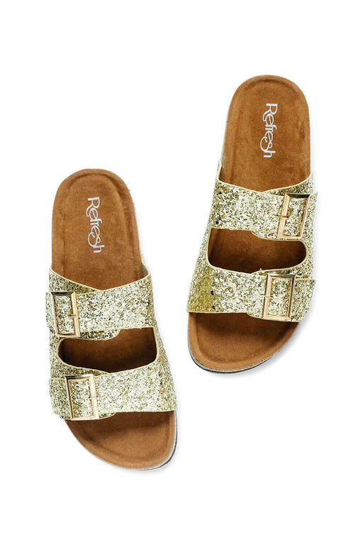 Janey Glitter Birk Sandals gold MILK MONEY