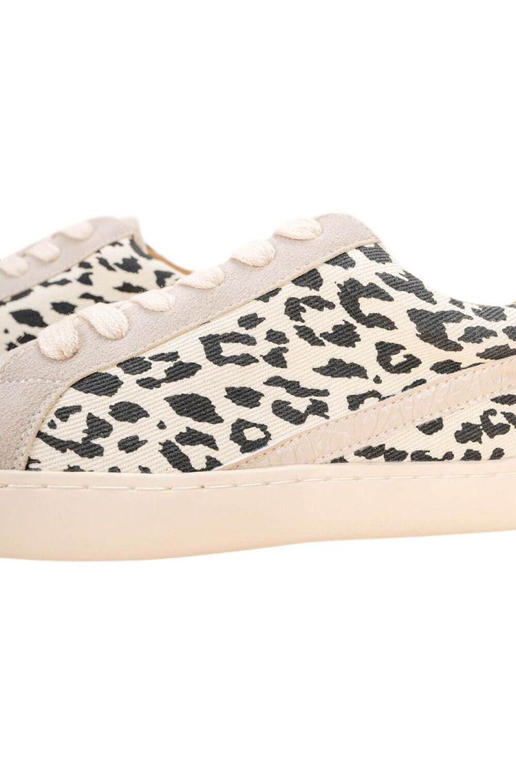 Jordan Leopard Low Top Sneaker beige side detail MILK MONEY