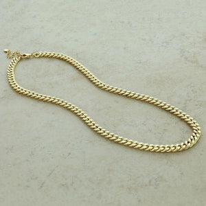 Lara Cuban Chain Necklace gold MILK MONEY