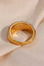 Pavé Dome Ring back gold | MILK MONEY milkmoney.co | cute rings, simple rings, casual rings, simple rings for women, trendy rings, cute rings for women, cute cheap rings, casual rings for women
