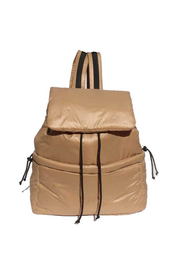 Puffy Nylon Backpack