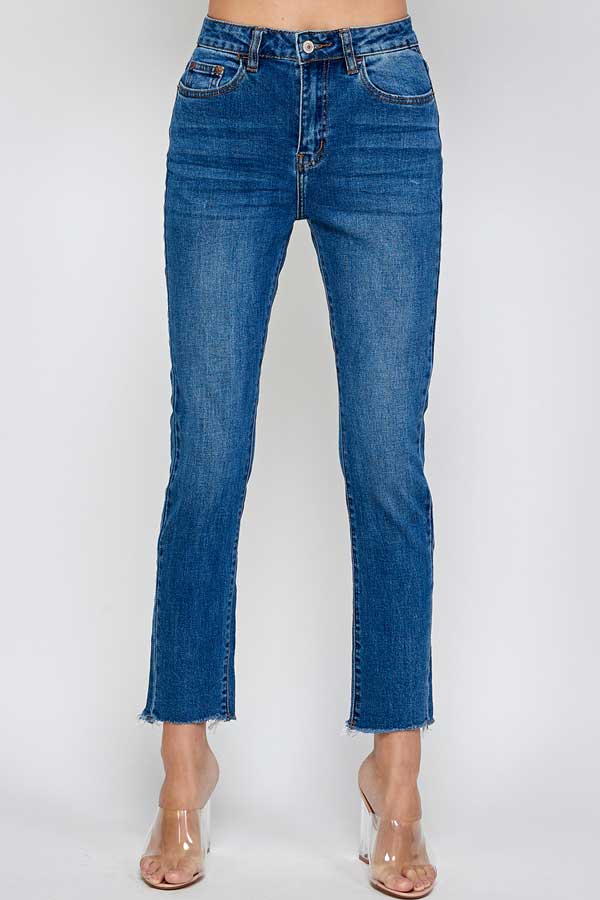 Sienna High Rise Straight Jeans