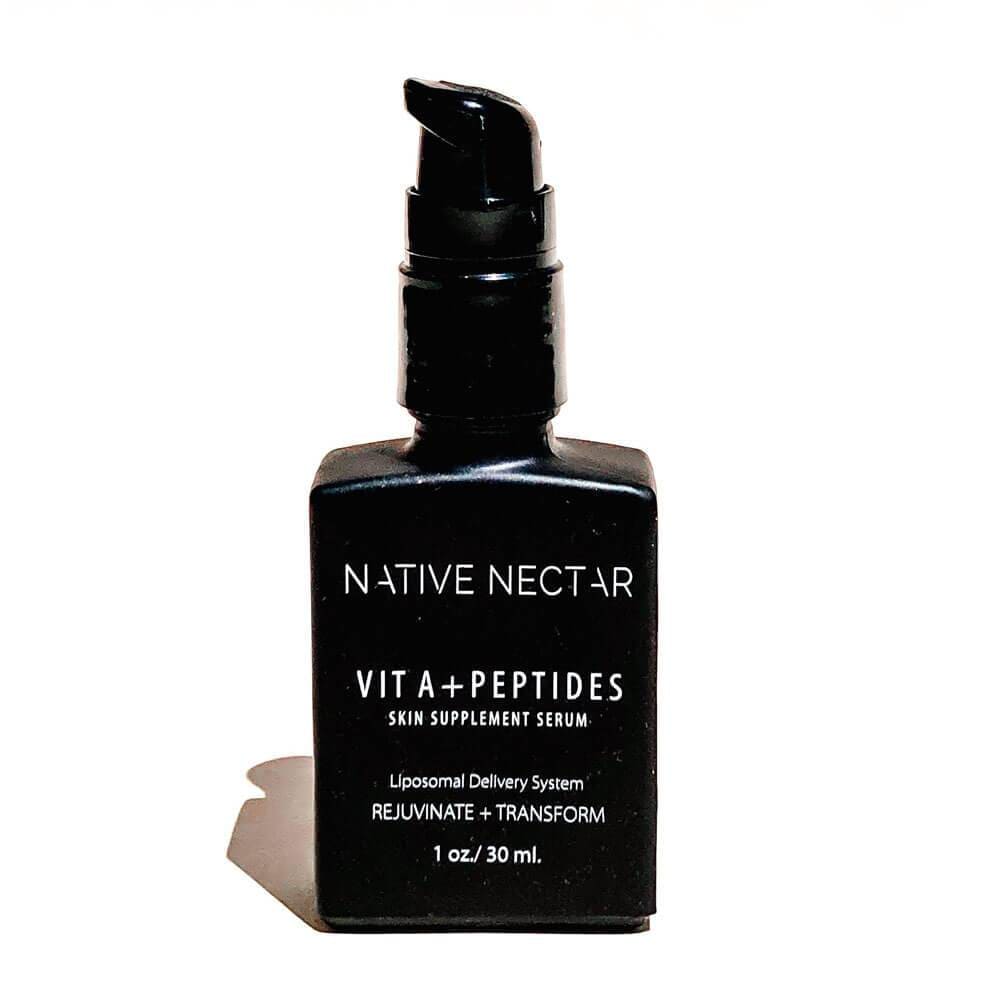 Vitamin A + Peptides Skin Supplement Serum by Native Nectar MILK MONEY